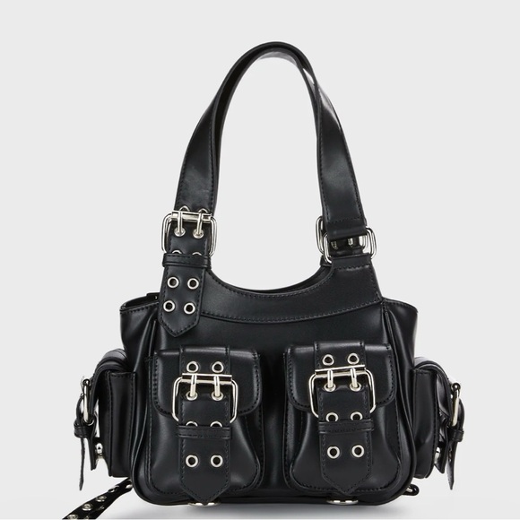 Doll Kill Current Mood buckled grommet bag - Picture 9 of 9